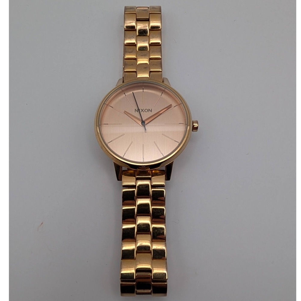 Nixon The Kensington Rose Gold Stainless Steel Women's Watch 34mm A099-897